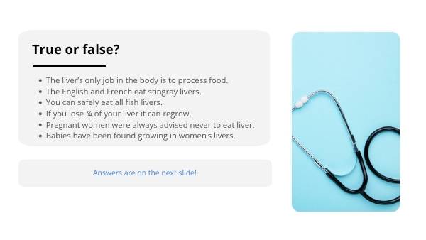 The Liver and Preventable Disease Education Presentation — slide 3
