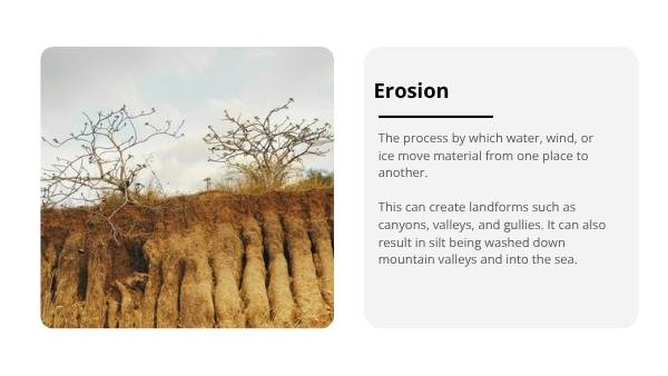 Geomorphic Processes Education Presentation — slide 10