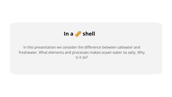 Understanding Saltwater Education Presentation — slide 3