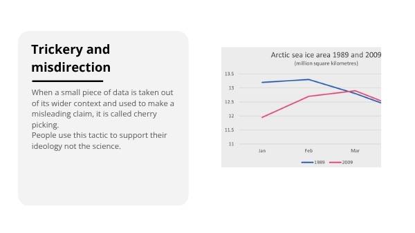 Understanding Misinformation in Science Education Presentation — slide 6