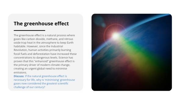 Deep Dive: Greenhouse Gas Sources Education Presentation — slide 3