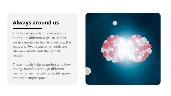 Energy Transfer: Wave and Particle Models Education Presentation — slide 5