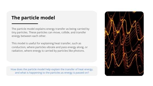 Energy Transfer: Wave and Particle Models Education Presentation — slide 8