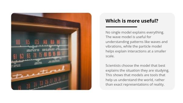 Energy Transfer: Wave and Particle Models Education Presentation — slide 10