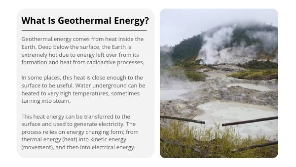 Geothermal Energy Explained Education Presentation — slide 4