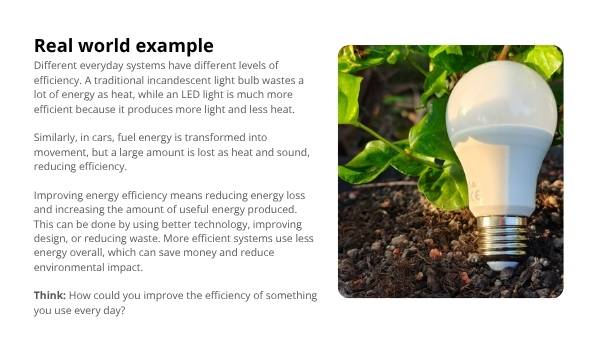 Explaining Energy Efficiency Education Presentation — slide 7