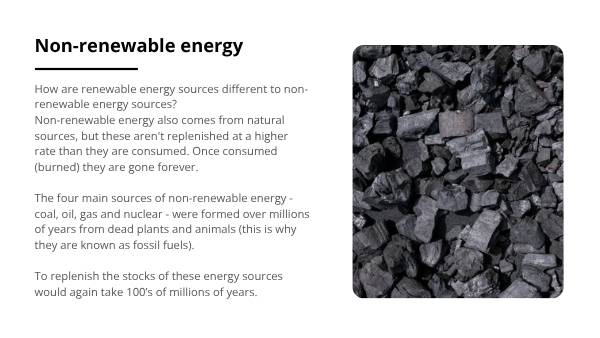 Understanding the Main Types of Renewable Energy Education Presentation — slide 6