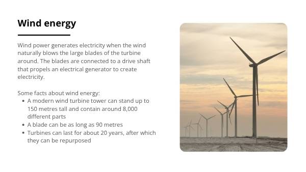 Understanding the Main Types of Renewable Energy Education Presentation — slide 10