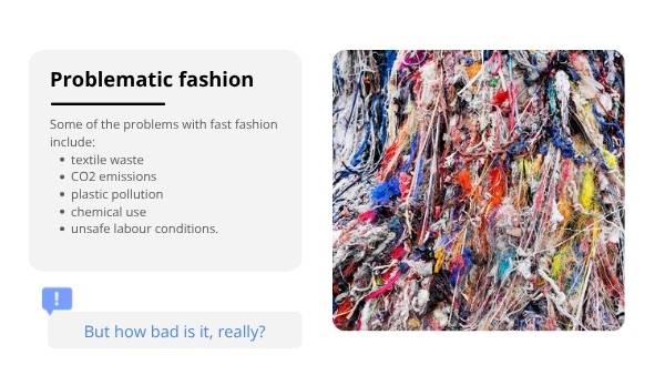 Exploring Fast Fashion Education Presentation — slide 10