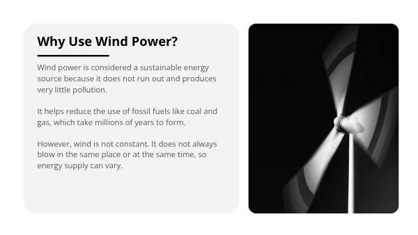 Wind Power Solutions Education Presentation — slide 5