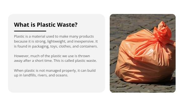 Designing for Less Plastic Education Presentation — slide 5