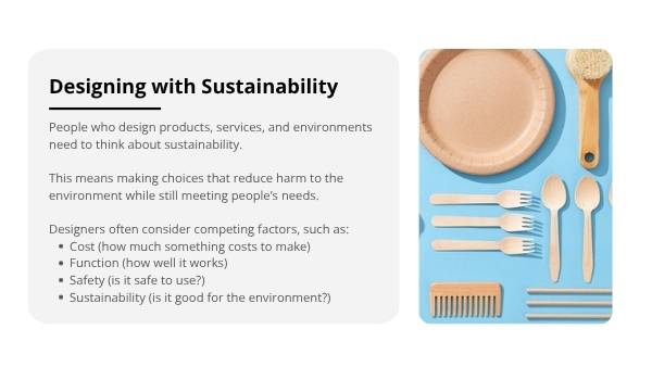 Designing for Less Plastic Education Presentation — slide 7