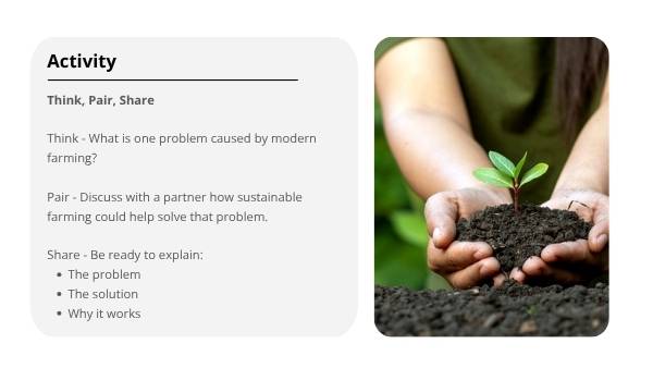 Farming for the Future Education Presentation — slide 7