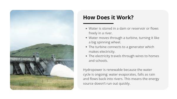 Hydro Power Explained Education Presentation — slide 6