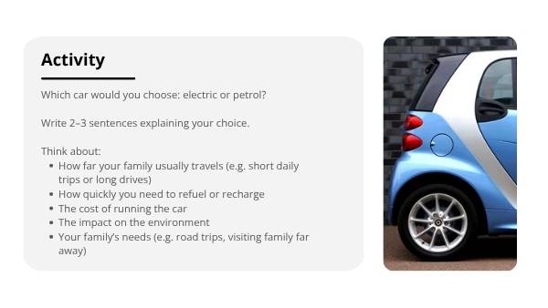 Electric Car: Yes or No? Education Presentation Template — slide 7