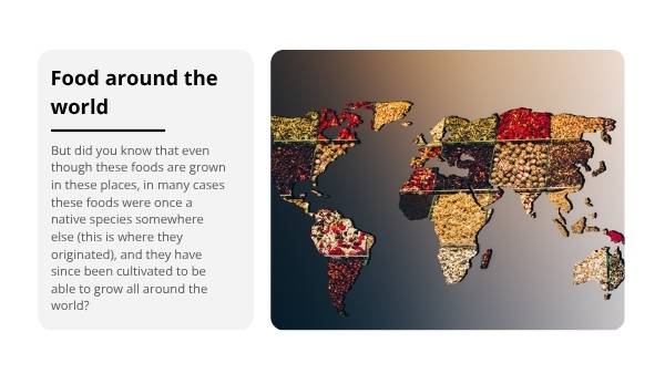 Where Does Our Food Come From? Education Presentation — slide 5