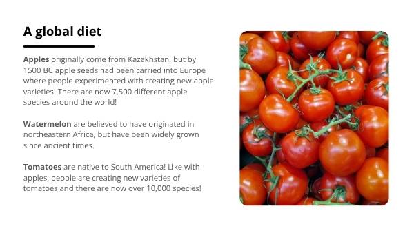 Where Does Our Food Come From? Education Presentation — slide 11