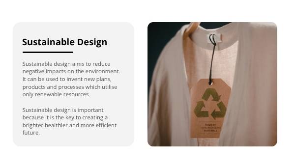 Sustainable Design Education Presentation — slide 4