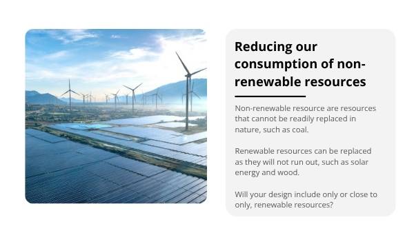 Sustainable Design Education Presentation — slide 6