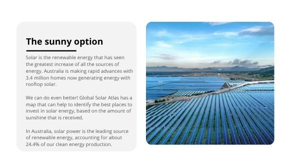 Renewable vs Non-renewable Energy Around the World Education Presentation — slide 12