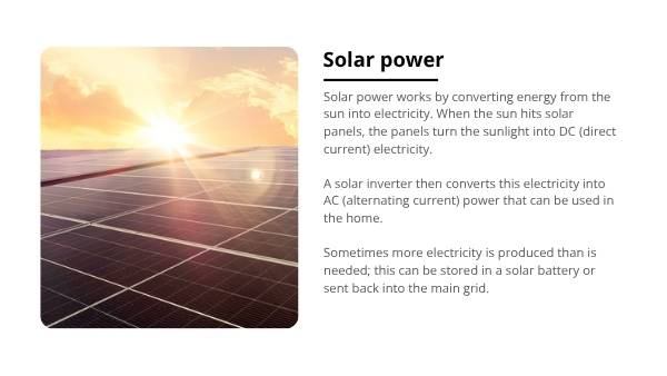 Different Types of Renewable Energy Education Presentation — slide 9