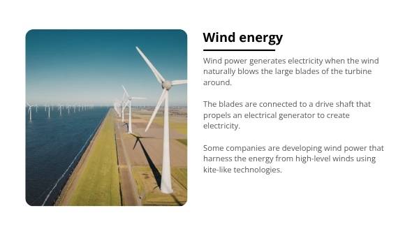 Different Types of Renewable Energy Education Presentation — slide 10