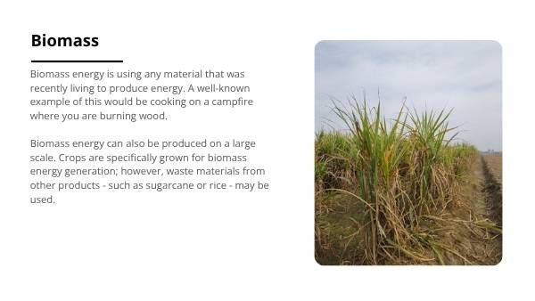 Different Types of Renewable Energy Education Presentation — slide 12