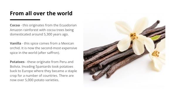 Production of Food Around the World Education Presentation — slide 12