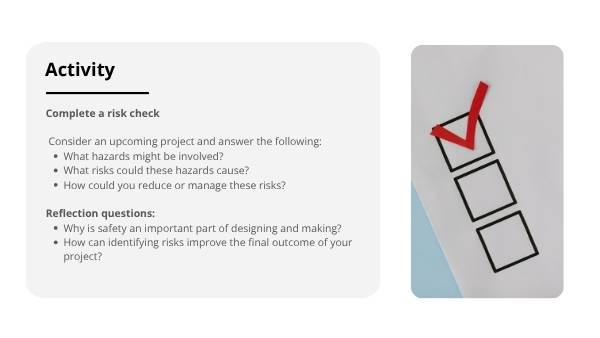Identifying Risks and Hazards Education Presentation — slide 7