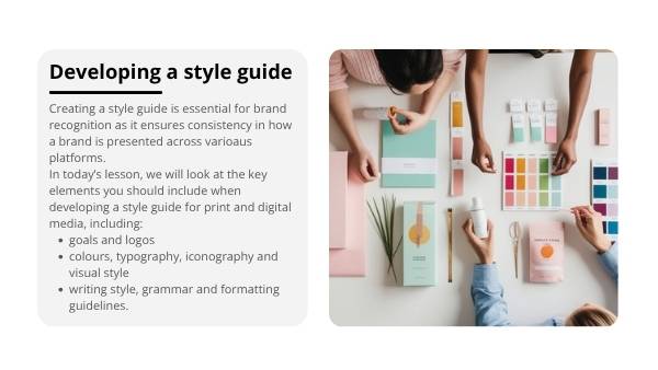 Digital Toolkit: Developing a UI Style Guide Education Presentation — slide 8
