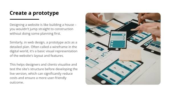 Digital Toolkit: Creating a Website Wireframe Education Presentation — slide 4