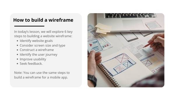 Digital Toolkit: Creating a Website Wireframe Education Presentation — slide 9