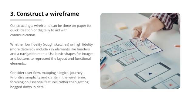 Digital Toolkit: Creating a Website Wireframe Education Presentation — slide 12