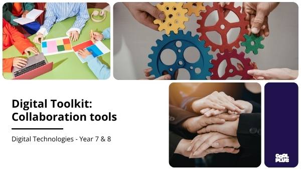 Digital Toolkit: Collaboration Tools Education Presentation — slide 1
