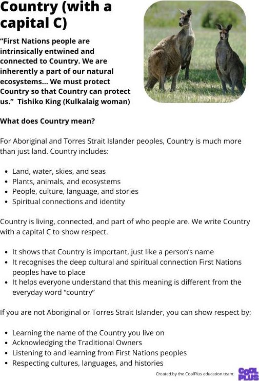 Country (with a capital C) Factsheets