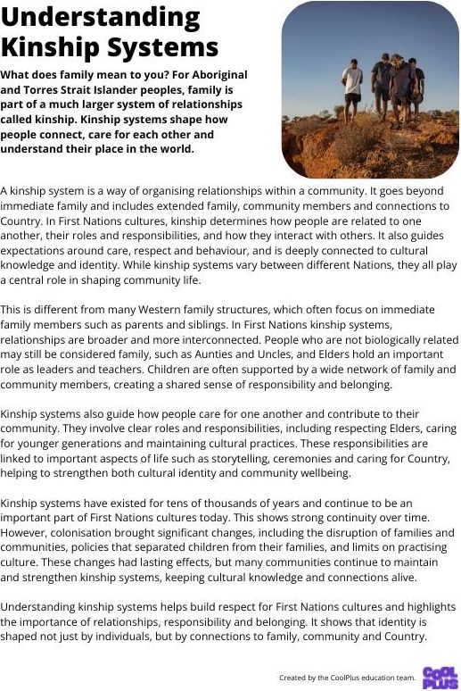 Understanding Kinship Systems Factsheet